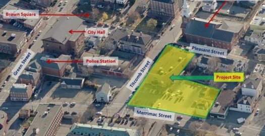 Parking Garage Update Image Downtown Newburyport Parking Garage project site